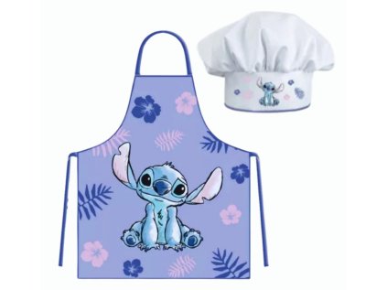 KUCHAŘSKÝ SET LILO A STITCH ja 16156 fialový (Velikost uni)