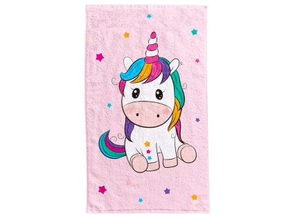 RUČNÍK UNICORN Faro Unicorn 921259 růžový (Velikost uni)