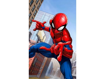 RUČNÍK SPIDERMAN JFK 23tw427 šedý (Velikost uni)