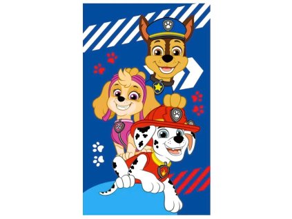 RUČNÍK TLAPKOVÁ PATROLA JFK 23tw429 modrý (Velikost uni)