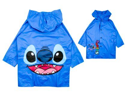 PLÁŠTĚNKA STITCH em 407 modrá (Velikost 128)
