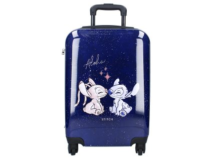CESTOVNÍ TROLLEY KUFR STITCH VA 795 - 4834 tm. modrý (Velikost uni)