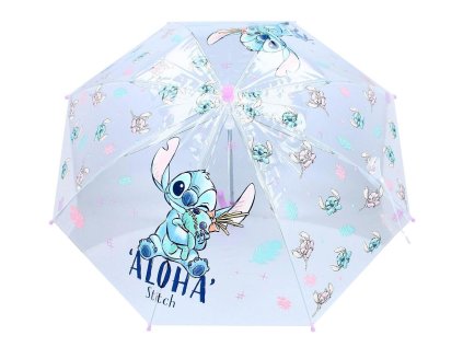 DEŠTNÍK LILO A STITCH Va 795-00457 fialkový (Velikost uni)