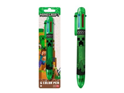 6 - BAREVNÁ PROPISKA MINECRAFT Eur mnc00035 (Velikost uni)