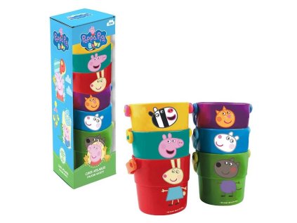 STOHOVACÍ KYBLÍČKY PEPPA PIG eur pp17095 (Velikost uni)