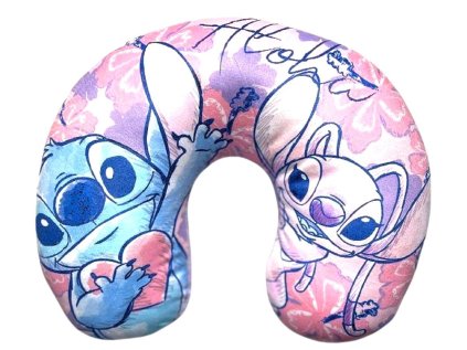 ŠÍJOVÝ POLŠTÁŘ LILO A STITCH AY 056 fialový (Velikost uni)