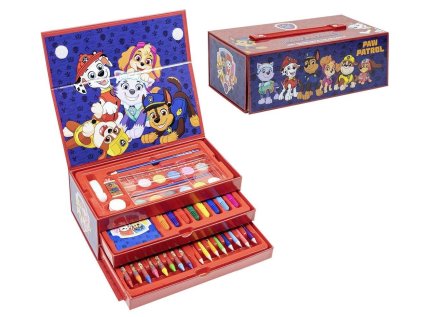 KRESLÍCÍ KUFŘÍK TLAPKOVÁ PATROLA, lehce poškozený obal Cer 826 (Velikost uni)