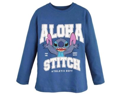 TRIKO LILO A STITCH Em c234 boy tm. modré (Velikost 98)