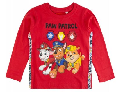 TRIKO TLAPKOVÁ PATROLA em 2026 červené (Velikost 5)