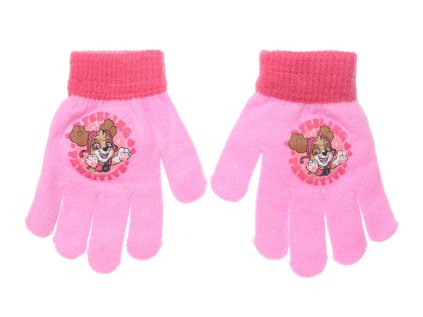 RUKAVICE TLAPKOVÁ PATROLA SC xh4083 sv. růžové (Velikost uni)
