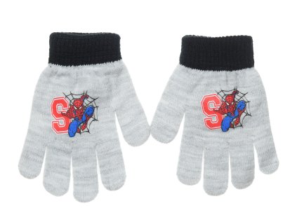 RUKAVICE SPIDERMAN SC xh4088 šedé (Velikost uni)