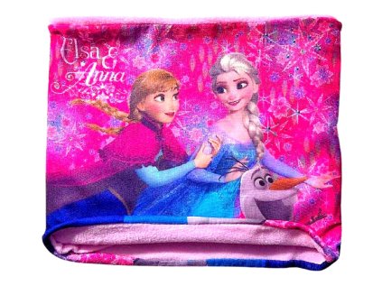 NÁKRČNÍK FROZEN ph 4075 růžový (Velikost uni)