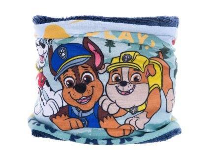 NÁKRČNÍK TLAPKOVÁ PATROLA SC xh4048 tm. modrý (blue) (Velikost uni)