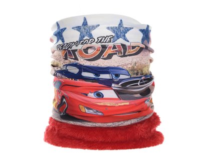 NÁKRČNÍK CARS SC hq4184 červený (Velikost uni)