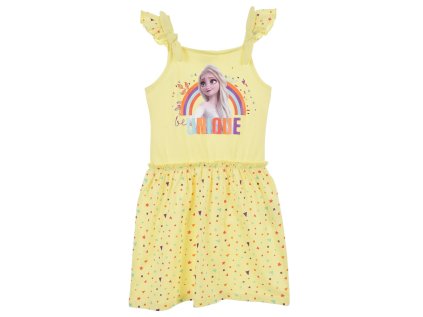 ŠATY FROZEN SC ev 1000 žluté (Velikost 4)