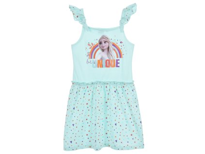 ŠATY FROZEN SC ev 1000 tyrkysové (Velikost 4)