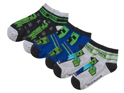 SADA 3 KS PONOŽKY MINECRAFT F UK ss25 60918 - 376 (Velikost 27-30)