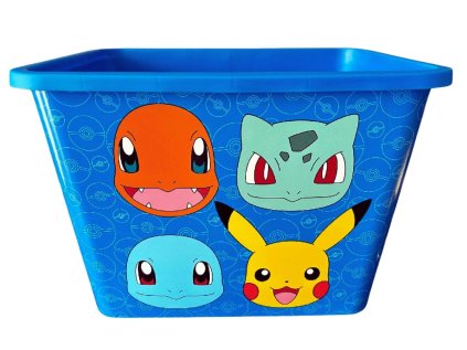 ÚLOŽNÝ BOX POKÉMON Stor 02026 23L - bez víka (Velikost uni)