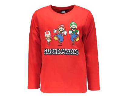 TRIKO SUPER MARIO F UK 23 - 68196 - 014a červené (Velikost 4)