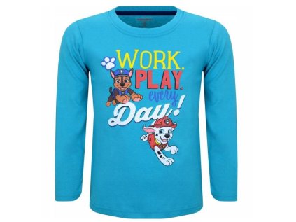 TRIKO TLAPKOVÁ PATROLA em 2052 tyrkysové (Velikost 98)