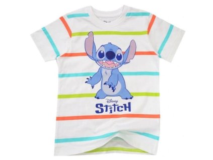 TRIČKO STITCH Em c370 proužek (Velikost 98)