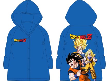 PLÁŠTĚNKA DRAGON BALL em 021 modrá (Velikost 110-116)