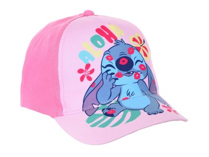 KŠILTOVKA LILO A STITCH SC ye 40030 růžová (Velikost 52)