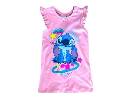 ŠATY LILO A STITCH SC ye 20053 růžové (Velikost 98)