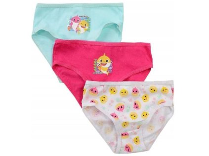 SADA 3 KS KALHOTKY BABY SHARK Em 010 (Velikost 110)