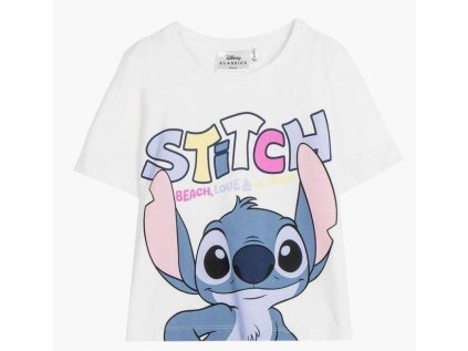 TRIČKO LILO A STITCH Cer 2900002816 bílé (Velikost 116)