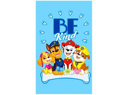 RUČNÍK TLAPKOVÁ PATROLA Set 25 sv. modrý (Velikost uni)