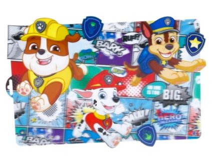 3D PODLOŽKA TLAPKOVÁ PATROLA Stor 18921 multi (Velikost uni)