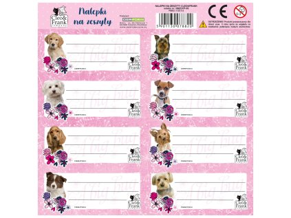 ARCH 8 KS NÁLEPKY NA SEŠITY PEJSCI DER NNZCFP (Velikost uni)