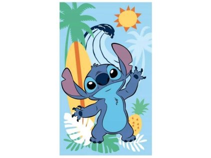 RUČNÍK STITCH JFK 106427 tyrkysový (Velikost uni)