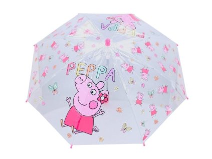 DEŠTNÍK PEPPA PIG Va 07-00455 malinový (Velikost uni)
