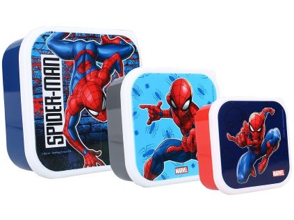 SADA 3 KS BOX NA SVAČINU SPIDERMAN Va 200-4741 (Velikost uni)