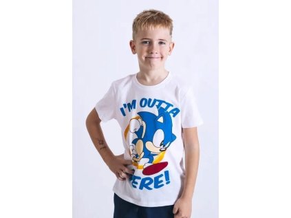 TRIČKO SONIC Em 5202 002 bílé (Velikost 104)