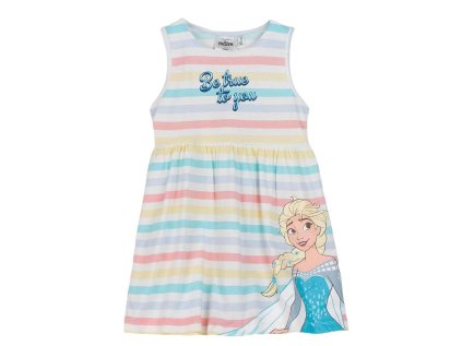 ŠATY FROZEN Cer 2900002645 9 fl. proužek (Velikost 98)
