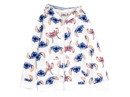 MIKINA LILO A STITCH Cer 2900002880 vanilková (Velikost 116)