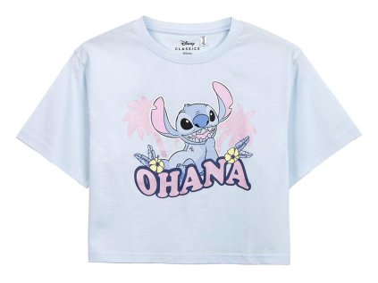 TRIČKO STITCH Cer 2900002208 tyrkysové (Velikost XS)