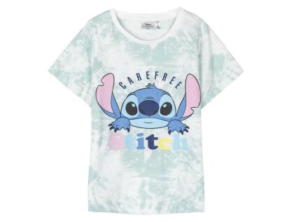 TRIČKO STITCH Cer 2900002042 batikované (Velikost 128)