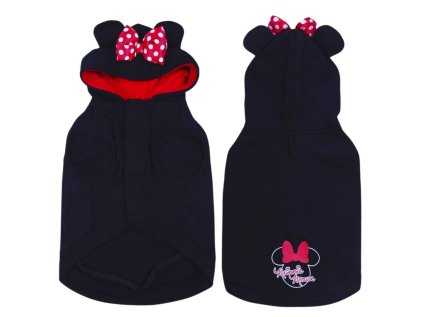 TEPLÝ OBLEČEK PRO PSA MINNIE XXS Cer 2800000135 černý (Velikost XXS)