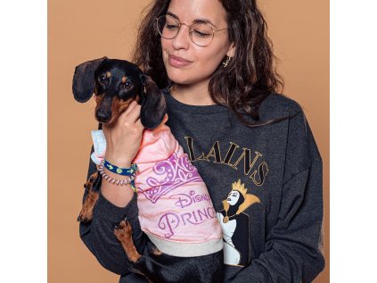 OBLEČEK PRO PSA DISNEY PRINCEZNY XS Cer 2800000819 růžový (Velikost XS)