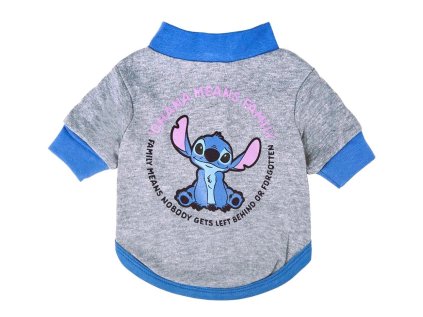 OBLEČEK PRO PSA STITCH Cer 2800001096 šedý (Velikost XS)