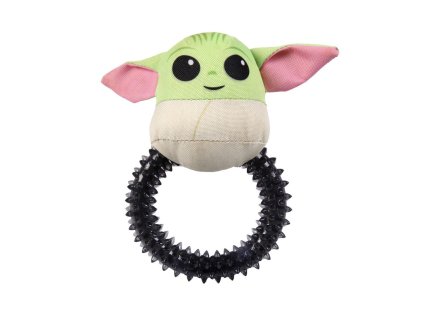KOUSÁTKO PRO PEJSKY SE ZVUKEM STAR WARS 23 cm Cer 2800000686 The mandalorian (Velikost uni)