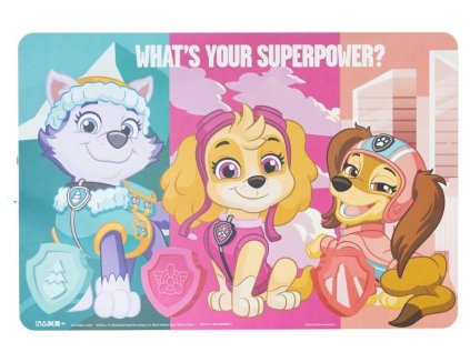 PODLOŽKA TLAPKOVÁ PATROLA Stor 81819 easy offset placemat (Velikost uni)