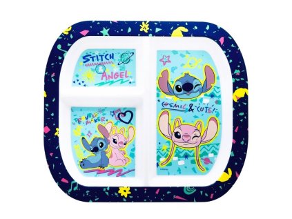 DĚLENÝ TALÍŘ LILO A STITCH Stor 60562 divaded plate (Velikost uni)