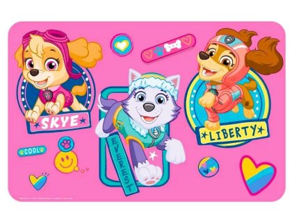 PODLOŽKA TLAPKOVÁ PATROLA WO 042 malinová (Velikost uni)