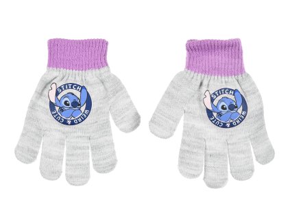 RUKAVICE LILO A STITCH SC hy 40044 l.grey (Velikost uni)