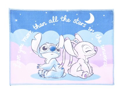 RUČNÍK NA RUCE LILO A STITCH 40 x 30 cm SC hy 18001 blue (Velikost uni)